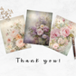 Shabby Chic Florals Vol 4 - Junk Journal & Scrapbooking Paper