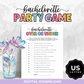 Bachelorette Party Game - Over or Under