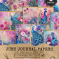 Peacocks - Junk Journal & Scrapbooking Papers