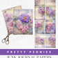 Pretty Peonies - Junk Journal & Scrapbooking Papers