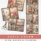 Paris Charm - Junk Journal & Scrapbooking Papers