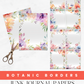 Botanic Borders - Junk Journal & Scrapbooking Papers