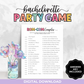 Bachelorette Party Game - Rom-Com Couples Trivia