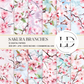 Sakura Branches (Cherry Blossom) Digital Papers