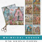 Whimsical Houses - Junk Journal & Scrapbooking Paper