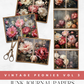 Vintage Peonies Vol 3 - Junk Journal & Scrapbooking Paper