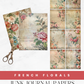 French Florals - Junk Journal & Scrapbooking Paper