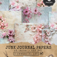 Lace & Pink Florals - Junk Journal & Scrapbooking Paper