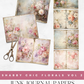 Shabby Chic Florals Vol 2 - Junk Journal & Scrapbooking Paper