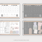 Calendar and Widgets Sticker Kit